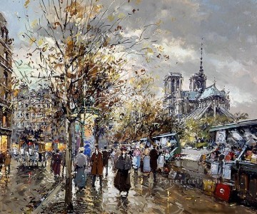 Landscapes Painting - yxj049fD impressionism Parisian scenes